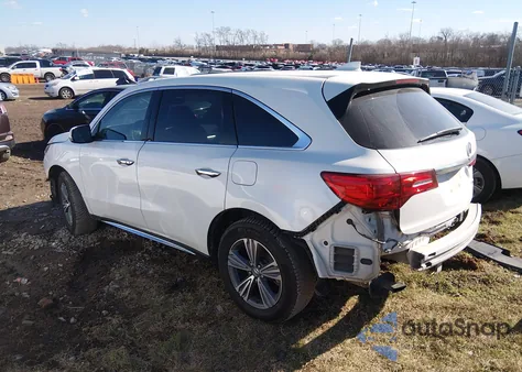 2019 Acura Mdx Standard из США, поврежденный, VIN 5J8YD4H32KL032478